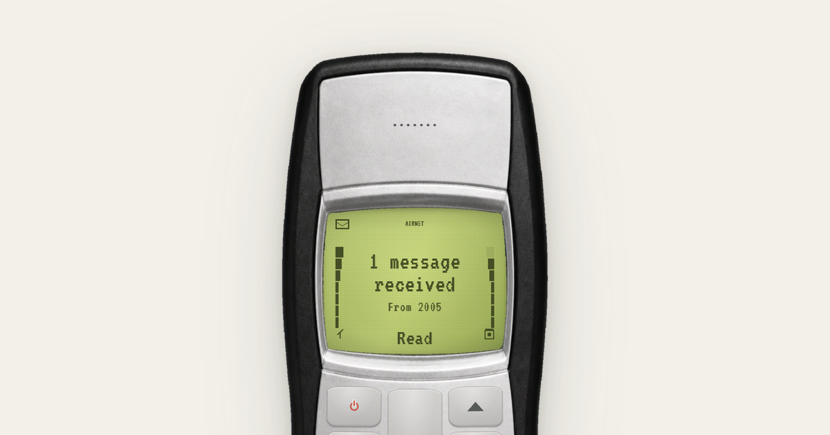 I missed my Nokia 1100, so I built my own logo